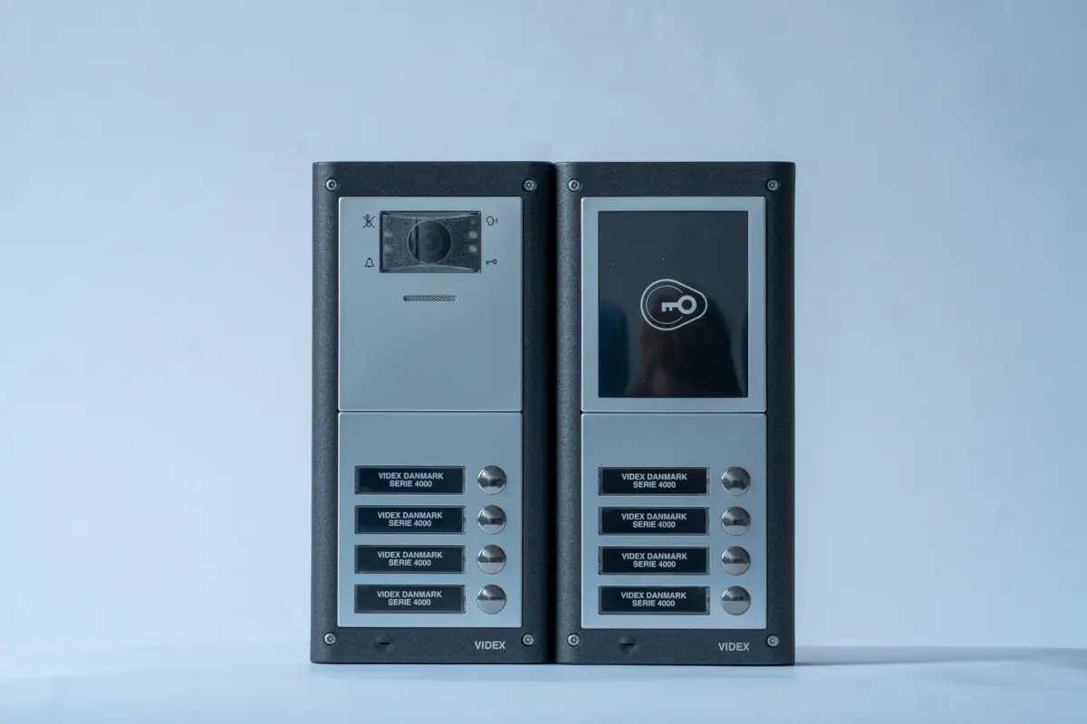 dørtelefon med kamera fra Videx